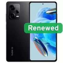 Xiaomi Renewed | Grade A | Redmi Note 12 Pro 5G | 128GB | Midnight Juodas | 5G | O