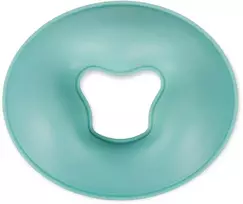 Silikoninė (gelio) veido pagalvėlė masažo stalui Habys Komfort 30×26 cm, matcha žalia