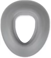 Silikoninė (gelio) veido pagalvėlė masažo stalui Habys FIT 29×24,5 cm, pilka