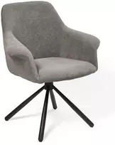 Valgomojo kėdė Pari/Coco 13-Swivel Conic KD, Pilka