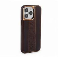 iLike    Apple    iPhone 15 Pro Leather Case Customized    Brown