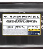 Variklio alyva SCT - MANNOL MN7701-DR