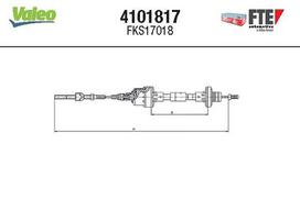 Sankabos trosas FTE 4101817