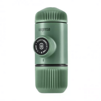 Kelioninis kavos aparatas Wacaco Nanopresso Moss Green su dėklu
