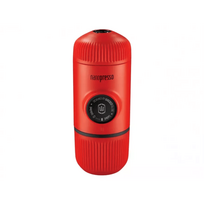 Kelioninis kavos aparatas Wacaco Nanopresso Lava Red su dėklu