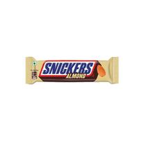 SNICKERS migdolų šokolado plytelė 45g, galiojimo data 2026-11-04