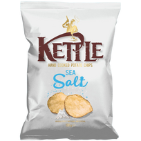 KETTLE Jūros druskos bulvių traškučiai 130g