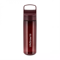 Vandens butelis su filtru LifeStraw Go 2.0 Merlot Me Away 650 ml