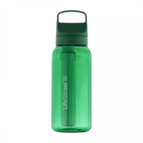 LifeStraw Go 2.0 vandens filtras buteliuke, Terrace Green, 1000 ml