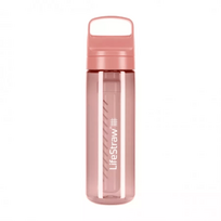 Vandens butelis su filtru LifeStraw Go 2.0 Cherry Blossom Pink 650 ml