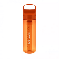 Vandens butelis su filtru LifeStraw Go 2.0 Kyoto Orange 650 ml