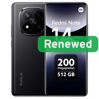 Xiaomi Renewed | Grade A | Redmi Note 14 Pro+ | 256GB | Midnight Black | 5G | O