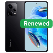 Xiaomi Renewed | Grade A | Redmi Note 12 Pro 5G | 128GB | Midnight Black | 5G | O