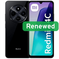Xiaomi Renewed | Grade A | Redmi 14C | 128GB | Midnight Black | LTE | O