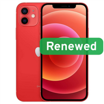 Apple Renewed | Grade B | iPhone 12 | 64GB | Red | 5G | O