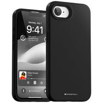 Mercury Silicone case for iPhone 16/17, black