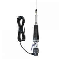 PNI LED 1000 CB sulankstoma antena, 100 cm ilgio, su kabeliu ir fiksuotu „drugelio“ tipo laikikliu, 26-30 MHz, 300 W, šviečia siuntimo metu