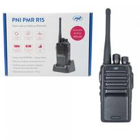 PNI PMR R15 0,5W profesionali nešiojama radijo stotelė, ASQ, TOT, monitorius, programuojama, 1200mAh baterija, CTCSS-DCS kodai