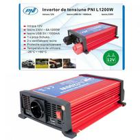 PNI įtampos keitiklis L1200W maitinimo šaltinis 12V 230V išvestis