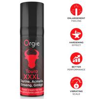Orgie Touro XXXL erekcijos kremas, 15 ml