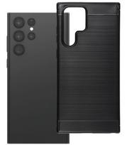 Juodas dėklas Samsung Galaxy S22 Ultra telefonui "Carbon 2.0"