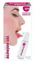 HOT Oral Gel vandens pagrindo lubrikantas, braškių skonio, 30 ml