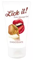Lick it! masažo gelis, šokolado skonio, 50 ml