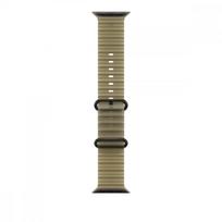 APPLE 49mm Translucent Kelp Ocean Band - Black Titanium Finish |