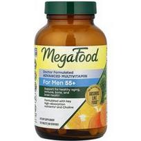 MegaFood, Vyriški 55+, pažangūs multivitaminai, 120 tablečių
