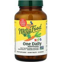 MegaFood, Vaikams skirtas vienas dienos multivitaminas, 60 mini tablečių
