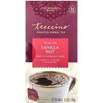 Teeccino, Skrudinta žolelių arbata, vaniliniai riešutai, be kofeino, 25 arbatos maišeliai, 5.3 uncijos (150 g)