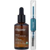 Cliganic, „Dose of Intense Moisture™“ ekologiškas ricinos aliejus blakstienoms ir antakiams, 60 ml