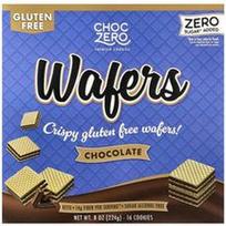 ChocZero, Aukščiausios kokybės sausainiai, vafliai, šokoladiniai, 16 sausainių, 8 uncijos (224 g)