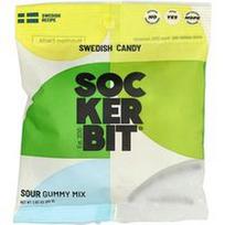 Sockerbit, Švediški saldainiai, rūgštus guminukų mišinys, 80 g