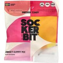 Sockerbit, Švediški saldainiai, saldus guminukų mišinys, 80 g