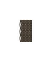 Kalendorius MIDI Spirex 2027, 95 x 170 mm, Pattern, ruda, kartonas