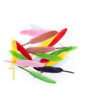 Plunksnos žąsies 13cm 20vnt mix