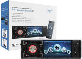 PNI MP5 grotuvas Clementine 9545 1DIN ekranas 4 colių, 50Wx4, Bluetooth, FM radijas, SD ir USB, 2 RCA vaizdo įvestis / išvestis