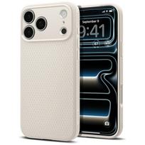 Spigen Hard Case Liquid Air for Apple iPhone 18 Pro Max / 17 Pro Max, Natural Titanium ACS12114