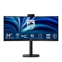 PHILIPS 3000 Series - 34 inch - 3440x1440 - Wide Quad HD - USB-C Hub 90w - WebCam - HAS