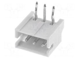 Socket | wire-board | male | ZH | 1.5mm | PIN: 3 | THT | 50V | 1A | -25÷85°C