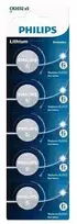 PHILIPS Vienkartinės ličio baterijos CR2032, 5 vnt. paketas