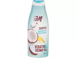 KEFF kondicionierius plaukams su keratinu ir kokosų aliejumi 500ml