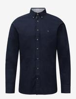 Hackett London - Flannel Multi Trim - Flaneliniai marškiniai - Tamsiai mėlyna