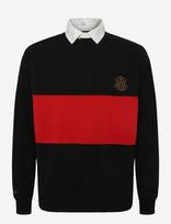 Polo Ralph Lauren - Vintage Fit Jersey Rugby Shirt - Polo marškinėliai ilgomis rankovėmis - Juoda