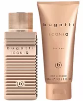 Sirowa BUGATTI Vyriškas dovanų rinkinys Iconiq Gold (tualetinis vanduo 100 ml + dušo gelis 200 ml)