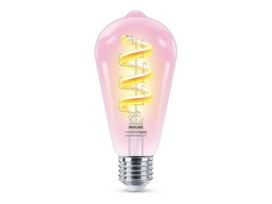LED lemputė WIZ  Philips Smart WiFi Filament Clear ST64 RGB | E27 | 6.3 W | Full colour