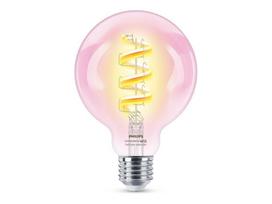 LED lemputė WIZ  Philips Smart WiFi Filament Clear G95 RGB | E27 | 6.3 W | Full colour
