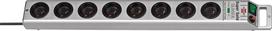 Ilgiklis Brennenstuhl Super-Solid-Line overvoltage 8 sockets 2.5 m silver (1441050000)
