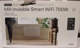 SALE OUT. Mill PA700WIFI4 Panel Heater with WiFi Gen 4 700 W Suitable for rooms 9-12 m² White IPX4 | Mill Invisible Smart WiFi Heater | PA700WIFI4 | Panel Heater | 700 W | Suitable for rooms up to 9-12 m² | White | DAMAGED PACKAGING | IPX4 PA700WIFI4SO | 2000001440353